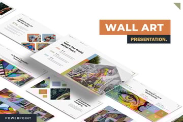 Wall Art PowerPoint Template