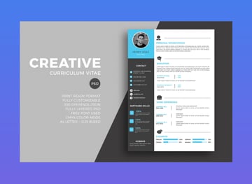 modern resume template 2020