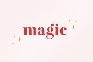Magic is a fun font from Envato Elements.