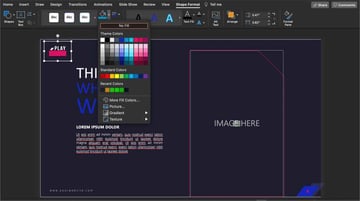 How to change an object color