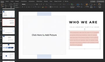 Add your information