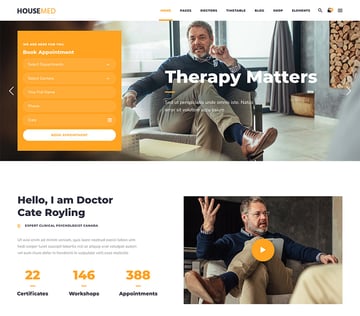 HouseMed - Medical and Health Theme