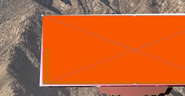 Billboard Mockup Template Skew