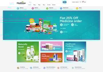 Medilazar Pharmacy Woocommerce Wordpress Theme