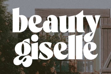 beauty giselle typeface