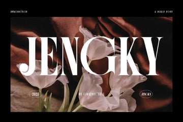 jengky elegant font