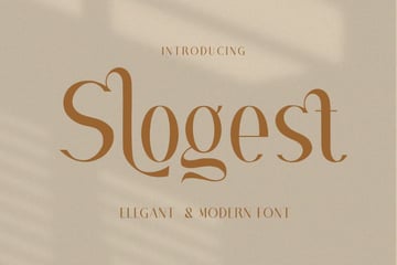 slogest sans serif typeface