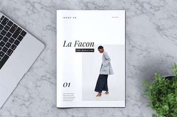 La Façon Fashion Magazine Template (INDD)