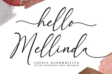 Hello Mellinda Handwritten Font