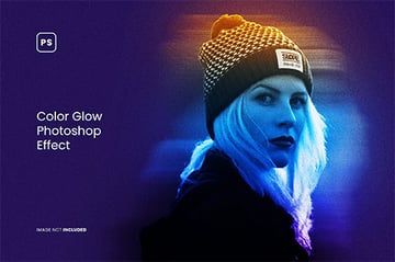 Color Glow Photo Effect