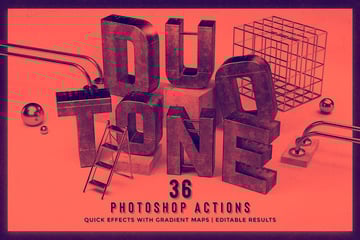 Duotone Photoshop Actions (ATN)