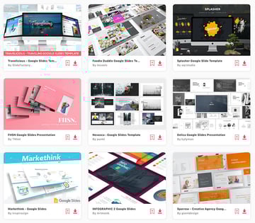 Get unlimited fun backgrounds for Google Slides from Envato Elements.