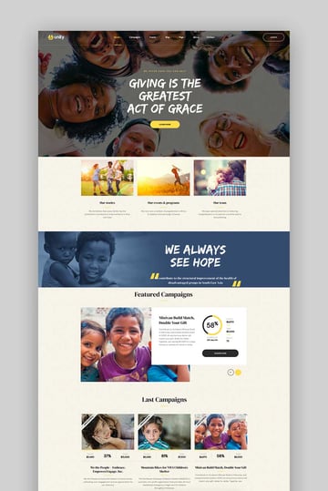 Unity - WordPress Crowdfunding Theme