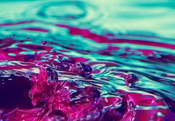 Vibrant Neon Liquid Background