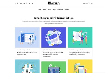 Bloxer - Blog & Magazine WordPress Theme