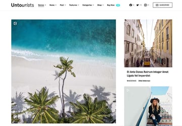 Once - Clean & Elegant WordPress Blog Theme