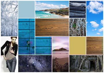 Colour Palette Mood Board InDesign Tutorial board preview