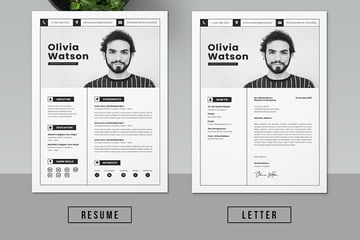 CV Template Google Docs Microsoft Word