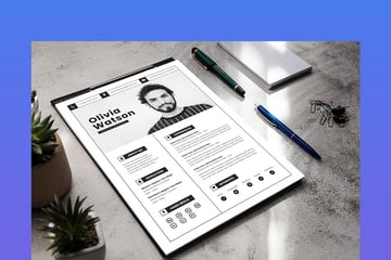 CV Template Google Docs MS Word