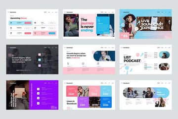 Soundcast PowerPoint Music Theme