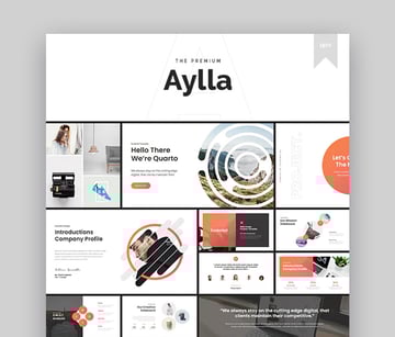 Ayla Presentation Template Simple