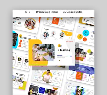 Hi-Learning Simple PowerPoint Design