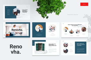 Renovha Template PPT Simple