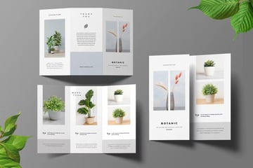 Botanical Trifold Brochure