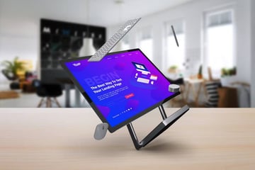 Surface Studio Computer Mockup Template V.3