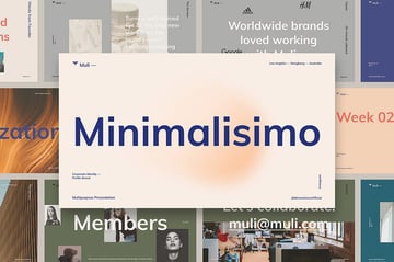 Muli Minimalist Online PowerPoint Design
