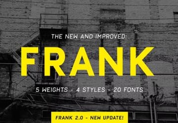 Frank Sans Serif Font