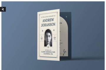 Funeral Program Template