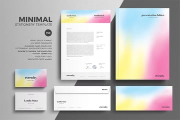 Minimal Stationery Design Template