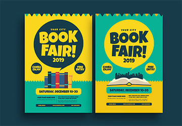 Book Fair Event Flyer