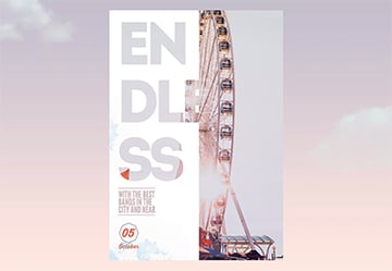 Endless Event Flyer Poster