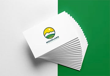 Mountain Land Logo Template