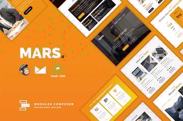 Mars - Responsive Email Template for Startups