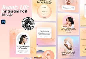 Beauty Instagram Post
