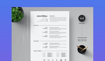 Cover Resume Template