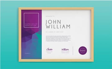 Modern Certificate 03