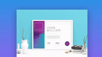 Cover Modern Certificate