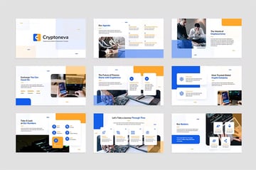 Cryptocurrency & Bitcoin PowerPoint Template