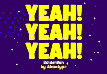 BoldenVan - Chubby Children Font