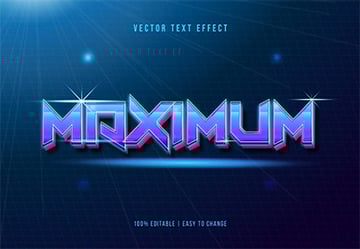 Cinematic light - Text Effect