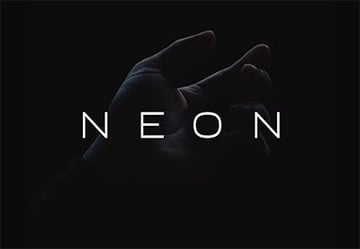 NEON - Minimal & Modern Display Typeface