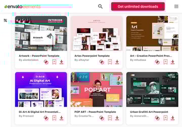 If you need premium PowerPoint templates for 2024, visit Envato Elements