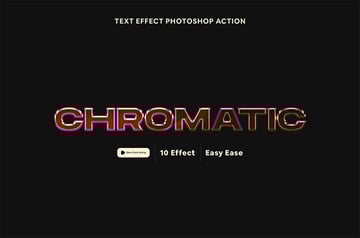 Chromatic text effect