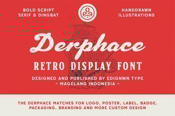 derphace nautical font
