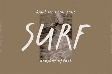surf nautical font