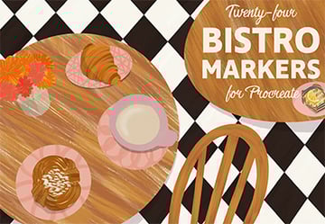 Bistro Markers for Procreate